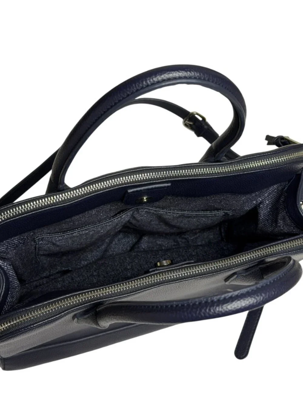 Urban Expressions Faux Pebbled Leather Purse Crossbody Hand Bag Black NWOT